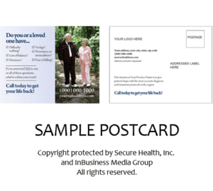 Sample Balance Practice Marketing Promo Postcard